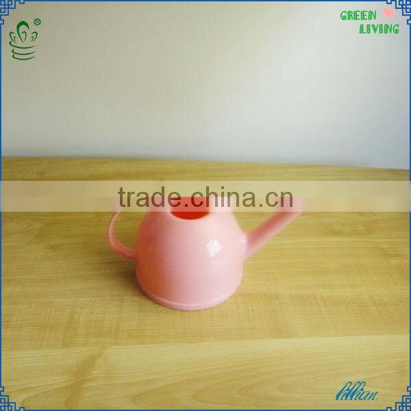 girl green watering can