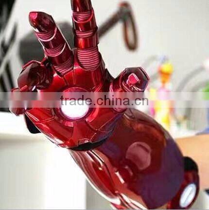 Super Cool Ironman 1:1 Wearable MK7 Flashing Light Arm Gloves, Cosplay Costume Remote Control Ironman Gloves With LED Light