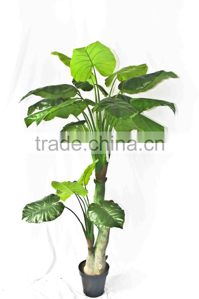 artificial natural touch taro evergreen plants