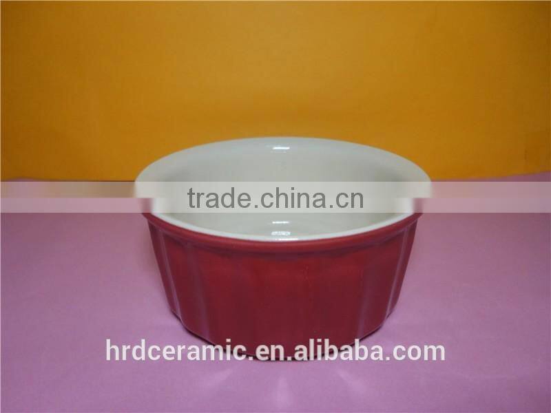 Home made cute cup shape ceramic cake mold rice cake mould