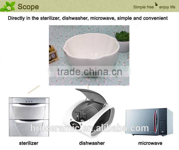 Stocked Beautiful cheap ceramic bowl , ceramic rice/salad/soup bowls