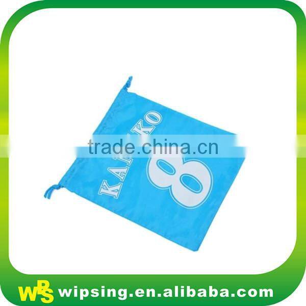 Cheap Polyester Drawstring Pouches Wholesale with button closure