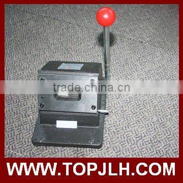 Manual operation PVC card cutter machine