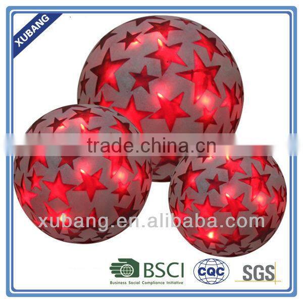 best selling Christmas ball lamp with star decoration