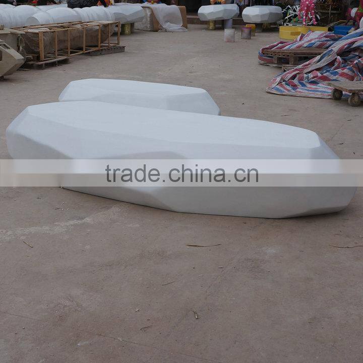 Giant garden white outdoor chair