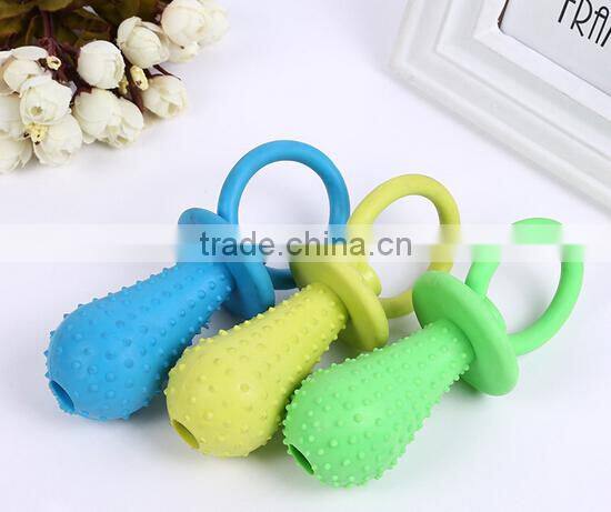 new Eco-friendly TPR fashion Chew pet toys transparent ball