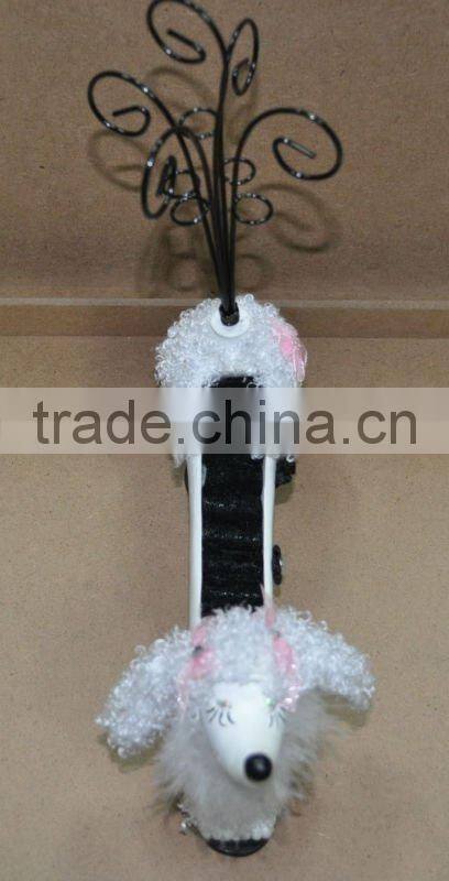 sheep metal and resin jewelry display stand ring holder in fashion