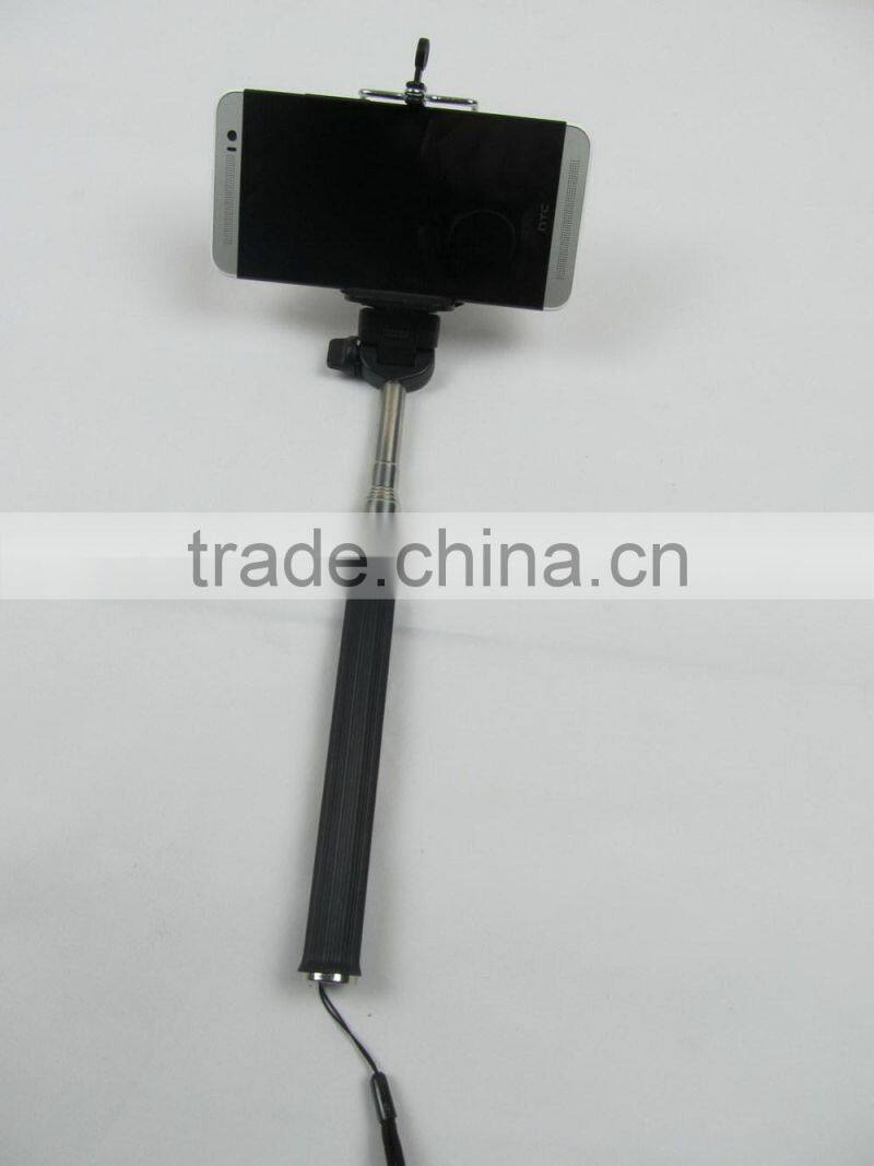 Extendable Selfie Handheld Stick Monopod with Adjustable Phone Holder