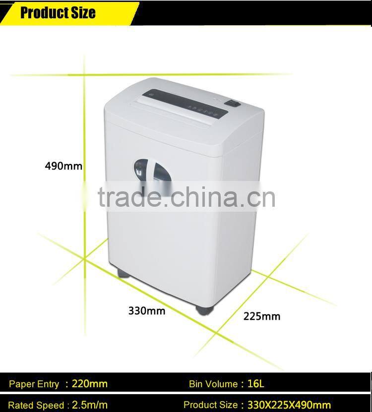 JP-2506M paper shredder Micro cut small office use Made in CHina