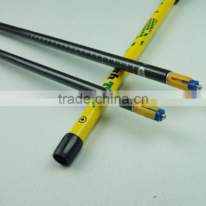 fashionable adjustable telescopic nordic carbon fiber walking poles