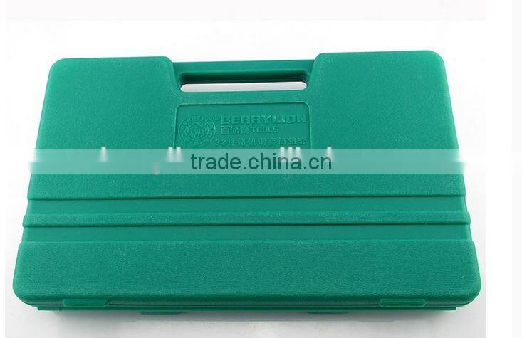 Berrylion best Quality 32pcs Socket Set Chorme-Vanadium Steel Socket Tool Set