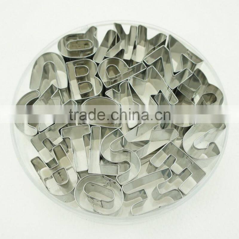 47035 26 English Letter Shape Cake cookie cutter ,fondant cake decorating tools
