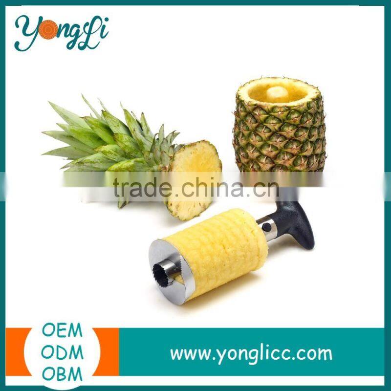 Hot Selling Kitchen Gadgets Stainless Steel Pineapple Slicer and Corer