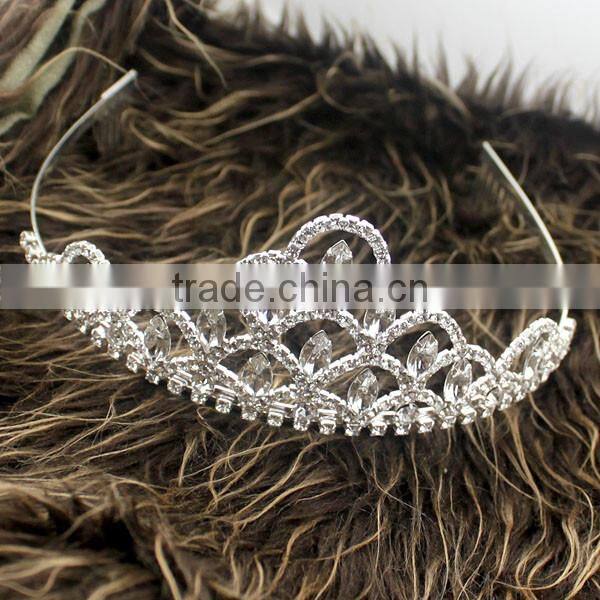 2016 New Design Rhinestone Bridal Hair Crown for brides Halo H172-060