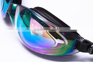 Cheapest oem logo advanced waterproof mirror coating swimming goggles