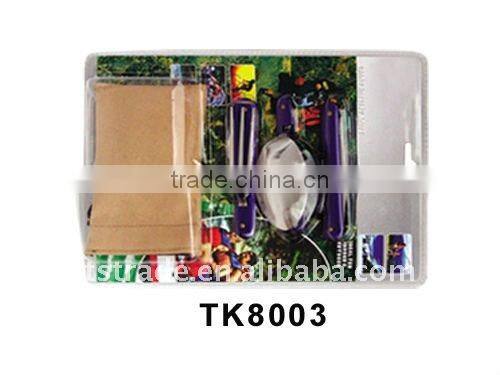 2014 Multi Pocket Outdoor Tableware With Kinfe and Fork(TK106A)PICNIC TIME