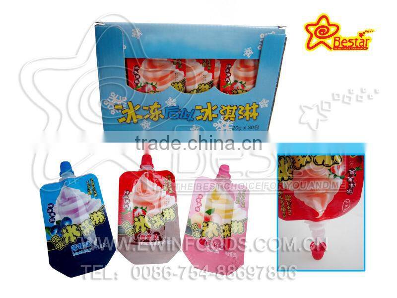 Catoon Fruit Jam Liquid Candy