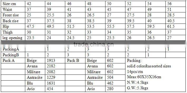 BEU20712 stock lot mens cheap cargo shorts cotton twill