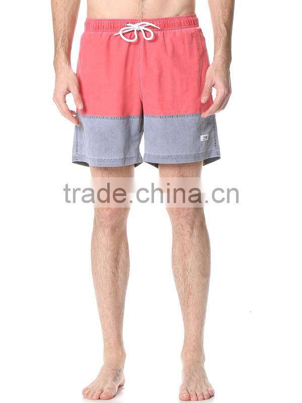 Short pants with pigment dye,summer casual shorts