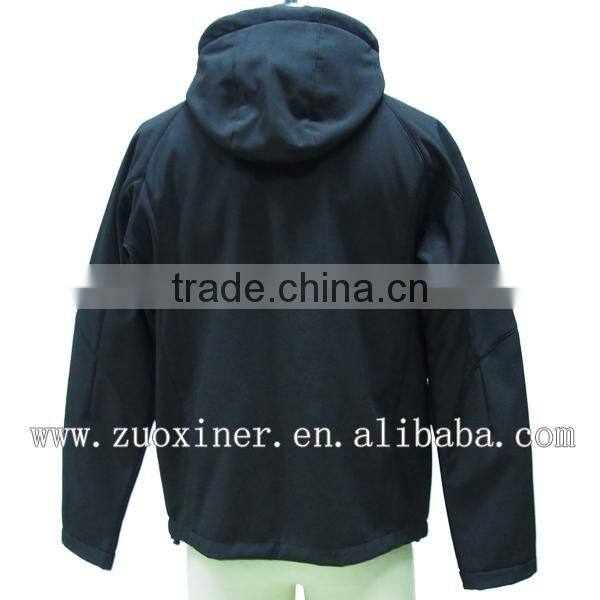 winter men jacket nylon windproof with hood