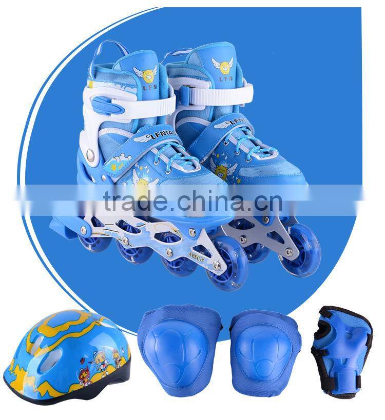 WSJ-X02 Hot sale led roller skates wheel shoes for kids