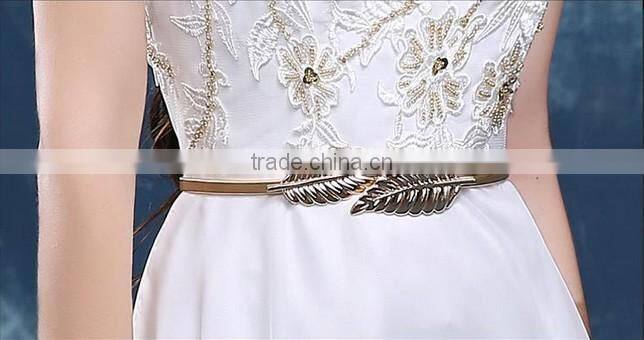 one piece style chiffon beautiful lady fashion dress