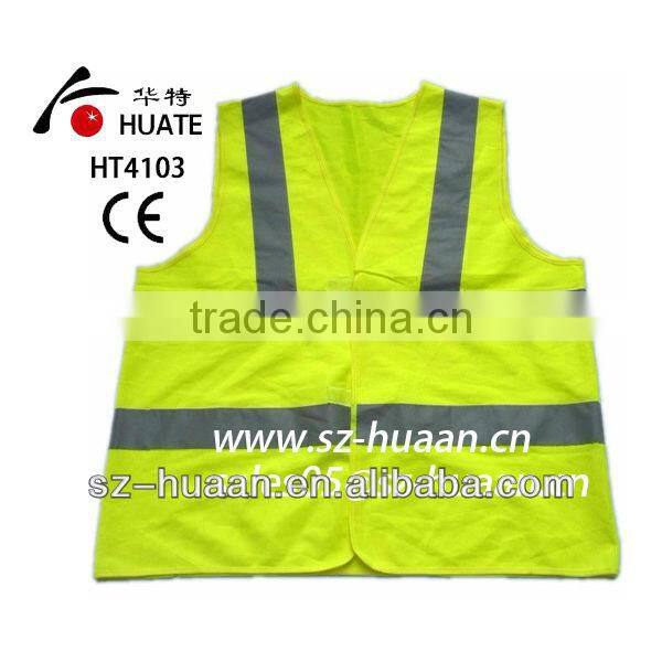 BC01002 Economic High Visibility Lemon Yellow Safety Vest