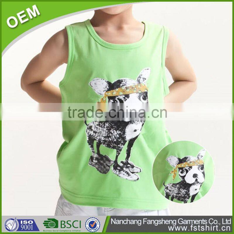 high quality 100% polyester singlets ,dri fit tank tops wholesale CE