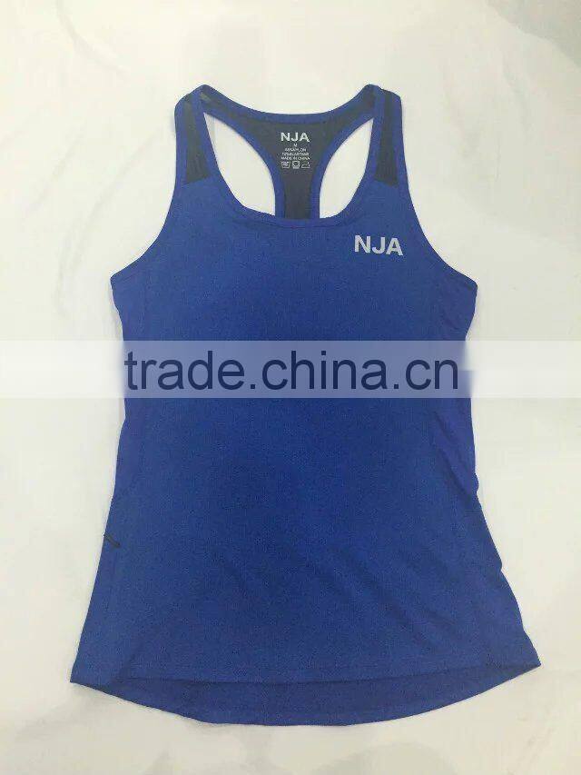 Ladies sexy hot selling sports vest running top