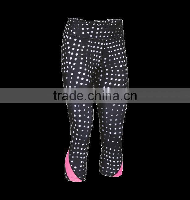 Ladies sport capri yoge wear