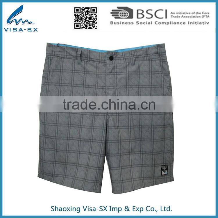 Promotional top quality custom printing men shorts for beach