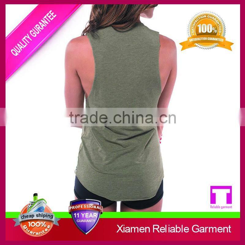 Wholesale Running Singlet/ Loose Bamboo Tank Tops For Women