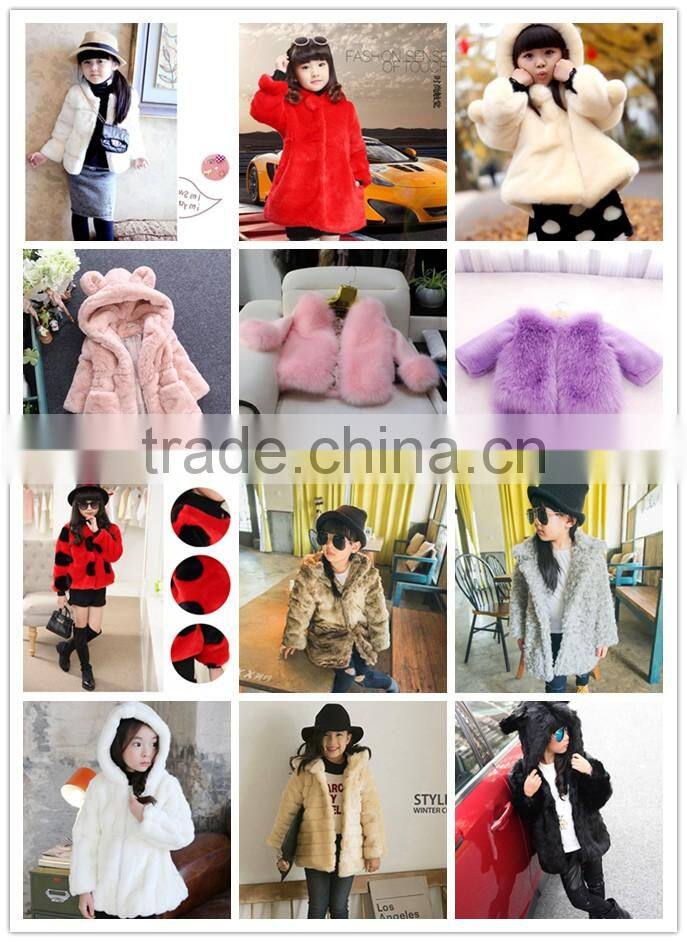 Girl Winter White Faux Fur Clothes 2016 New Brand Girls Fur Vest Waistcoat Comfortable Toddler Baby Kids Fur Vests Coat Clothes