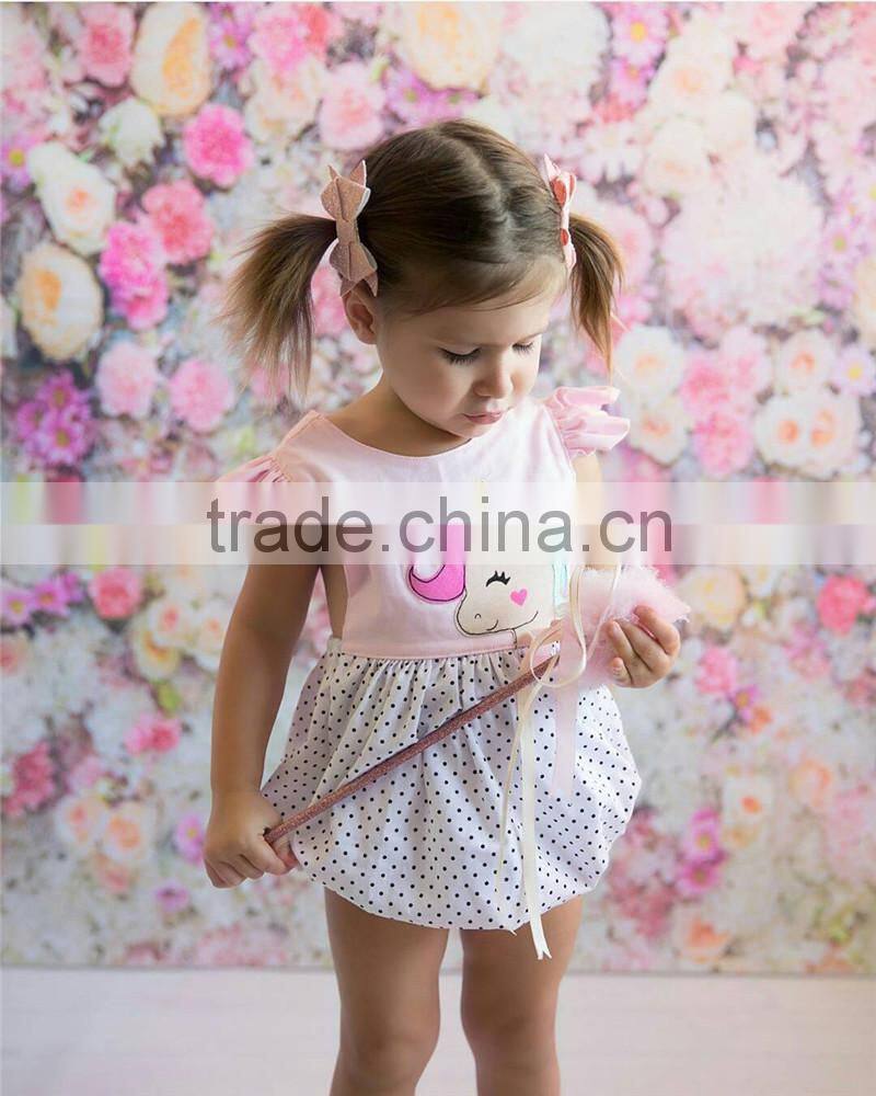 2017 hot sale fashion 100% cotton import baby clothes china baby romper/baby toddler clothing