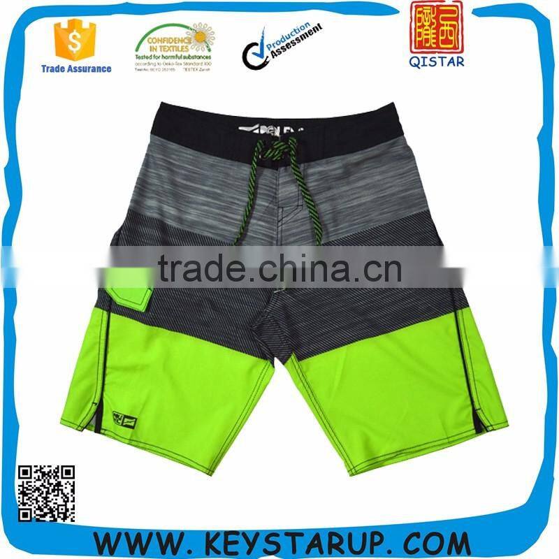 Mens Surf Board Shorts Twill Jogger Shorts Leg Pockets Board Shorts