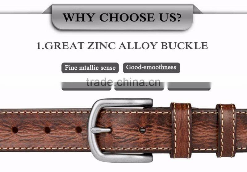 100% Italy Cow Leather Fashion Belt Used Leather Belts Belts Leather Men