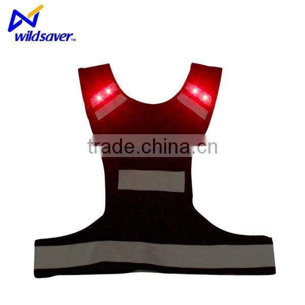 Hi Vis Led Vest For Running/Led Running Vest/running vest