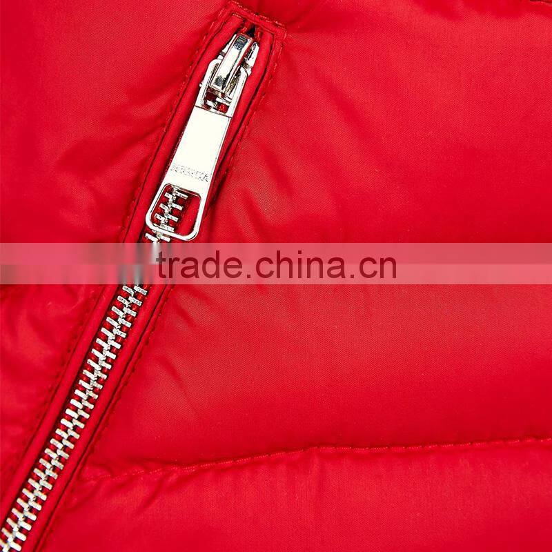 Wholesale high quality womens nylon vest winter sleeveless jacket