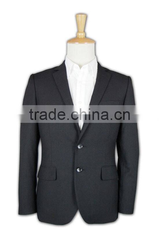 two button good quality anti-wrinkle customizable mens suit nice slim fit suits