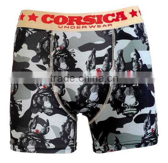 Men underwear with sublimation print