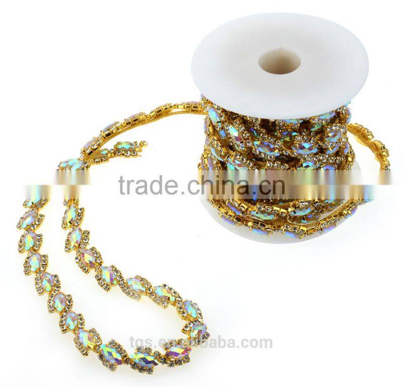 Rhinestone Cup Chain