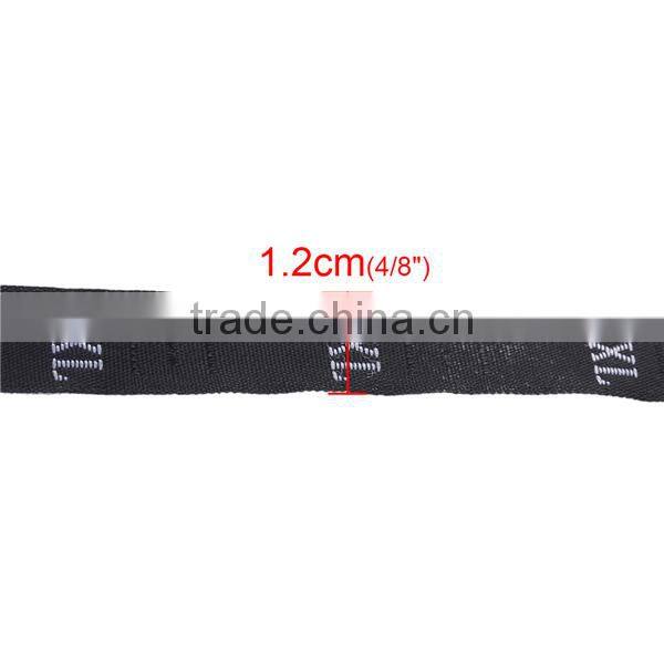 Polyester Clothing Labels Tags Craft Black Size XXL Embroidered Custom Appliques