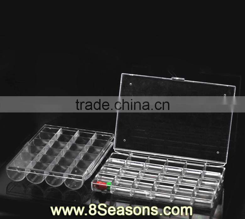 1PC Acrylic Rectangle Beads Storage Containers