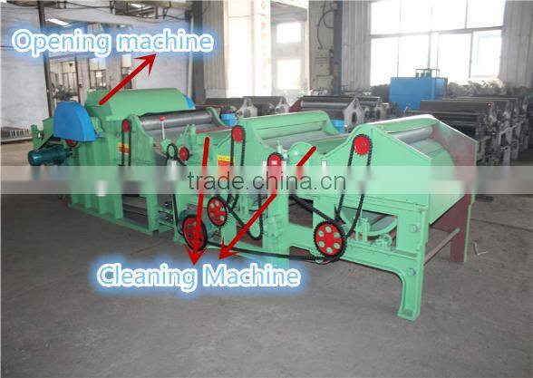 China Fabric Textile Waste Cleaning Machine
