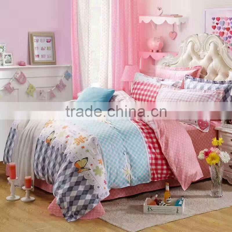 New design reactive printing wholesale conforter bedding set christmas cot bedding set