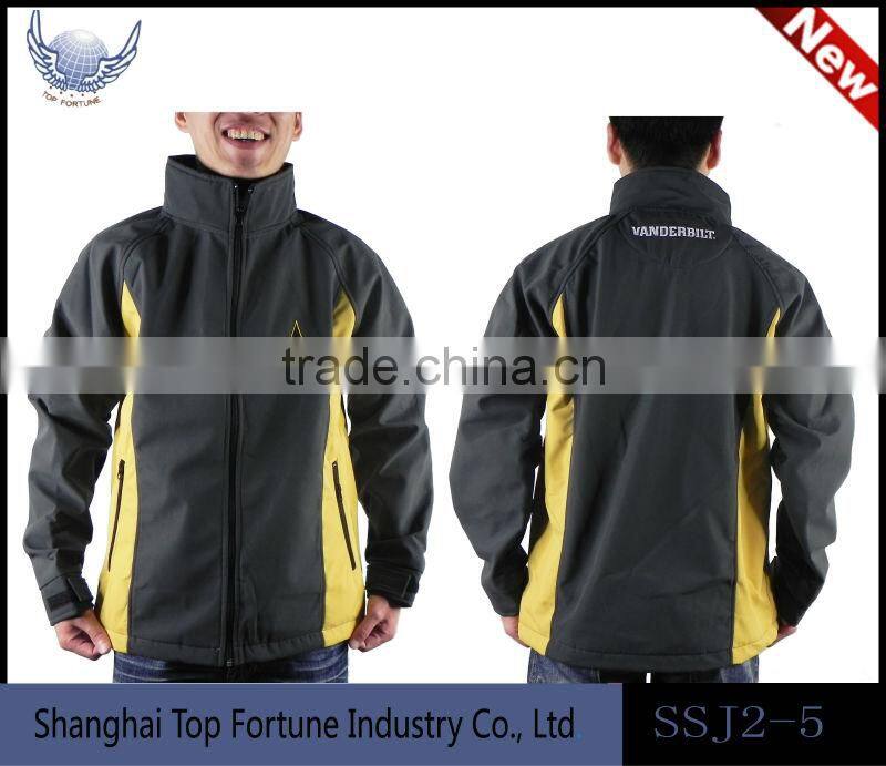 dacron winter outdoor jacket cream bonded jacket