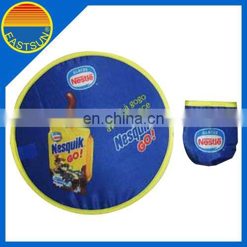 Foldable frisbee for promtional items