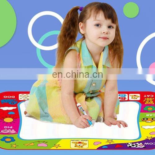 Dropshipping Children Rainbow Color Magic Doodle Water Drawing Mat with 2 Pen, Size: 80cm x 60cm