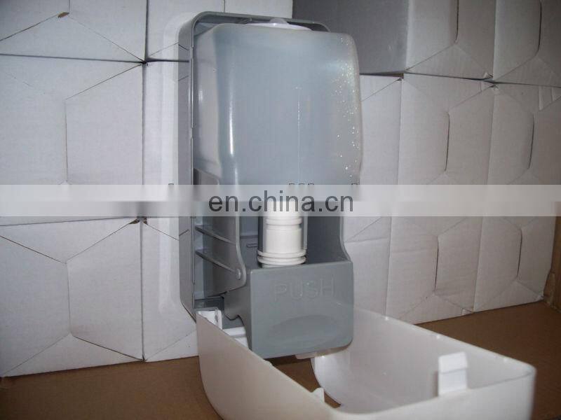Liquid soap bag dispenser for supermarket