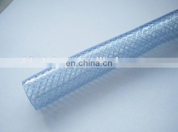 Fiber braided reinforcement layer pvc hose pipe